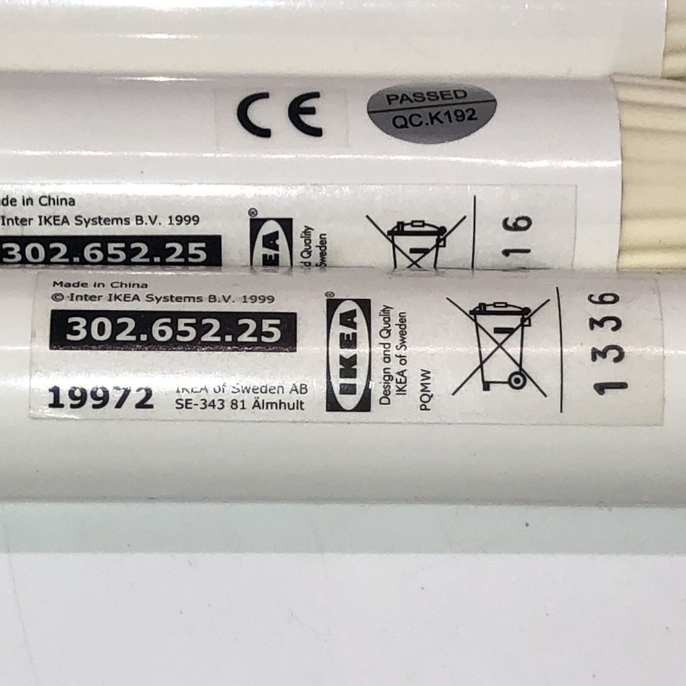 IKEA Flameless Taper Candles x13 302.652.25 White Battery Powered AA 8" - Picture 2 of 4